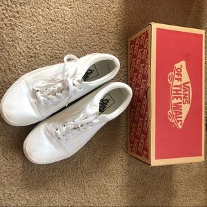 Vans True White
